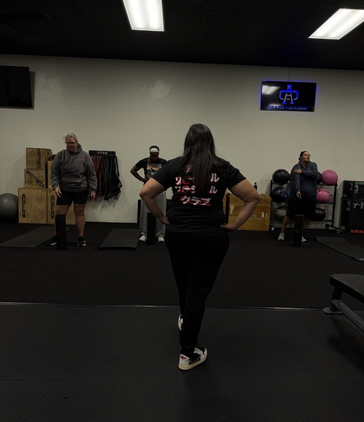 Becoming Her group class coaching session