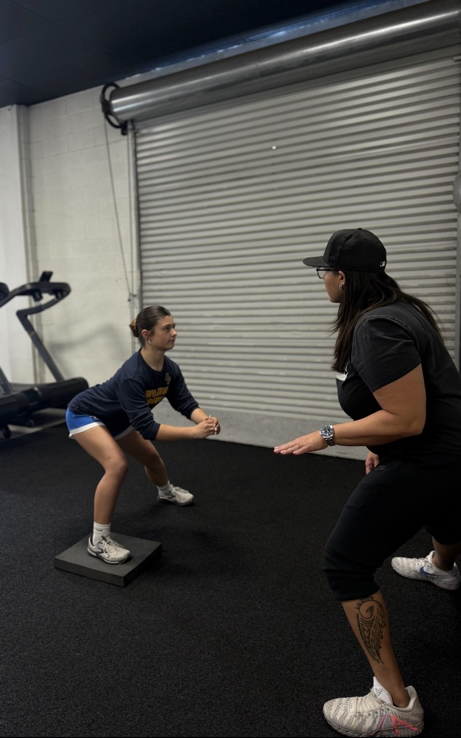 Balance and stability work inside the Performance Lab
